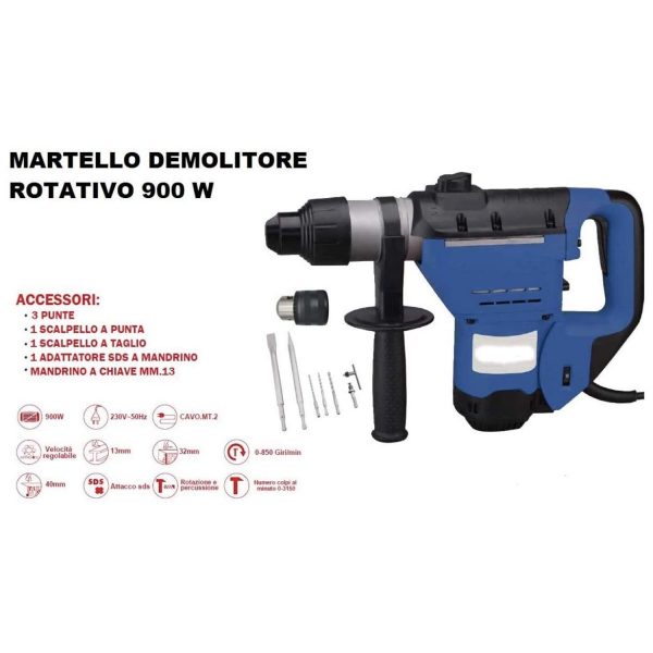 Martello Perforatore I.S. 900W