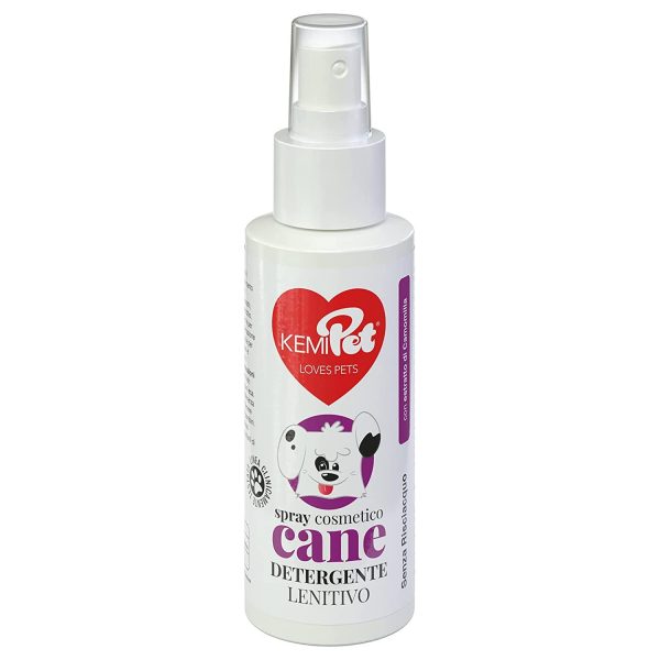 Detergente Spray senza risciacquo Lenitivo 100 ml Kemipet Cane