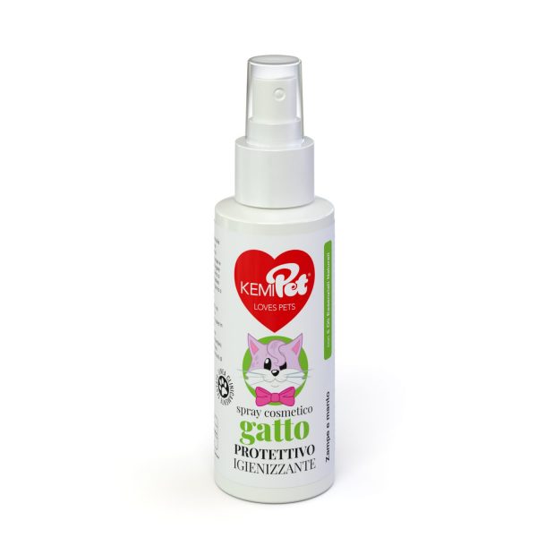 Spray Protettivo Igienizzante 100 ml Kemipet Gatto