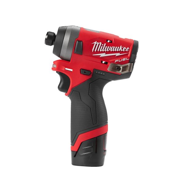 Milwaukee 4933459822 M12 FID-0 Avvitatore ad Impulso Fuel 12V attacco 1/4″