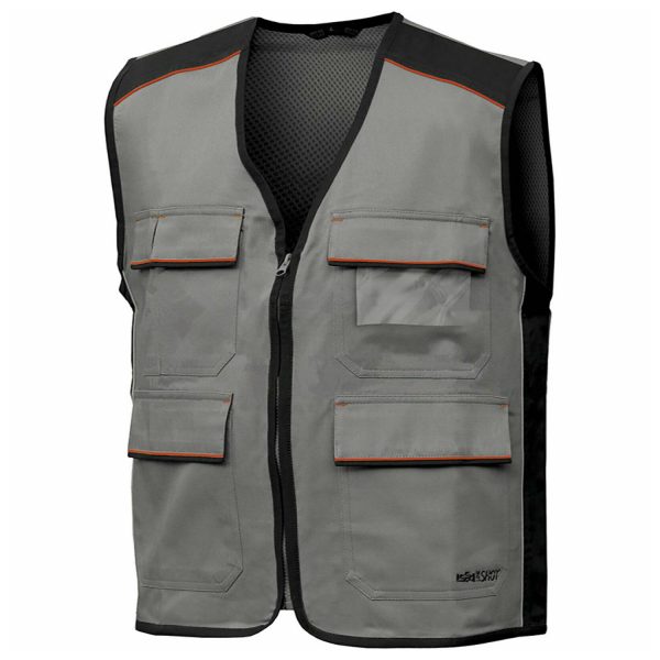 Gilet Shot Grigio Industrial Starter