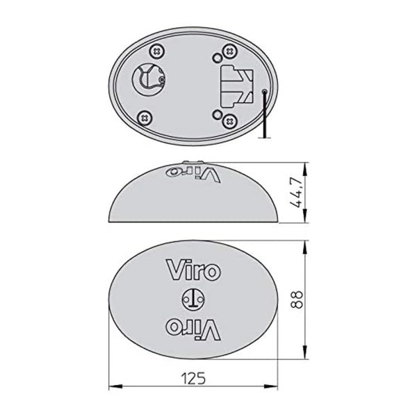 Lucchetto Viro Coppia in KA Van Lock