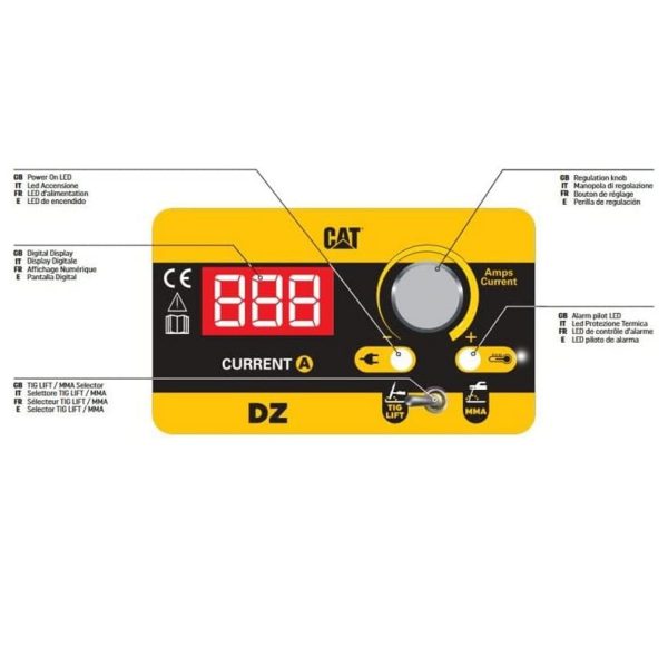 Cat DZ 221 Saldatrice Inverter Elettrodo