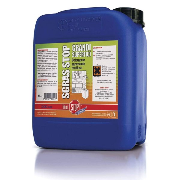 Sgrassatore e Detergente Sgrass Stop ML 5000