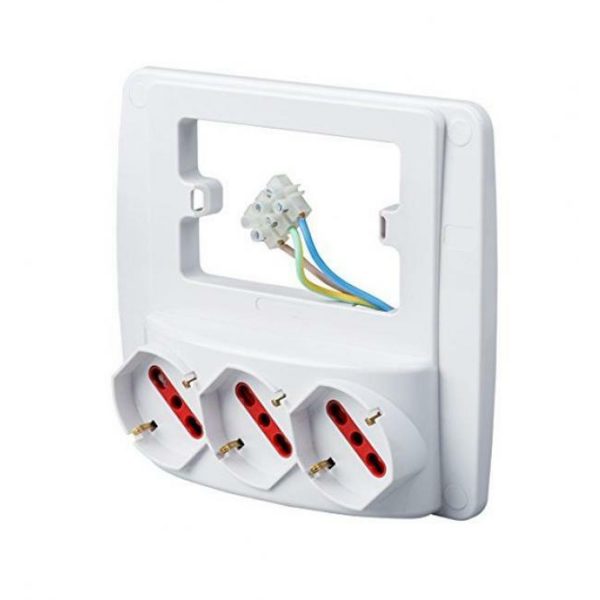 Multipresa Emilia Smart 3P 16A 250V colore bianco