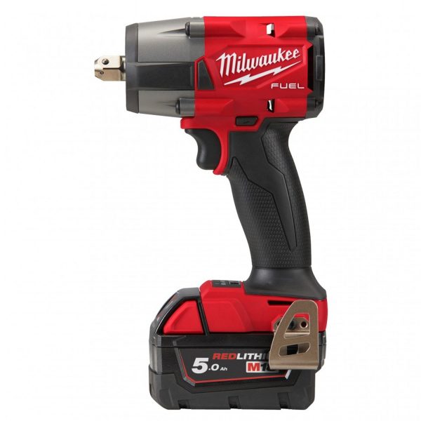 Milwaukee M18 FMTIW2F12-502X Avvitatore ad impulso 1/2″ + 2 batterie