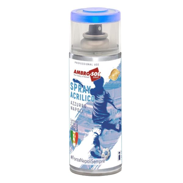 Spray Smalto Acrilico Multiuso 400 ml Azzurro Napoli