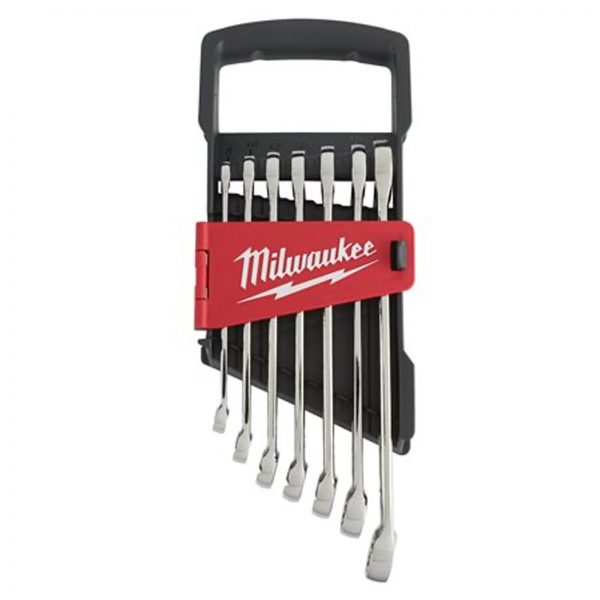 Milwaukee 4932464257 Set di chiavi combinate MAX BITE – 7 pz