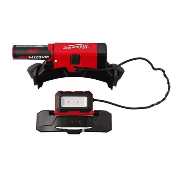 Milwaukee Torcia per elmetto Bolt ricaricabile con USB 600 Lumen