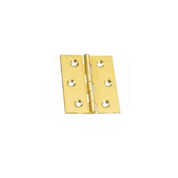 Cerniera a libro in ottone fresato MM 60 X 50 – oro