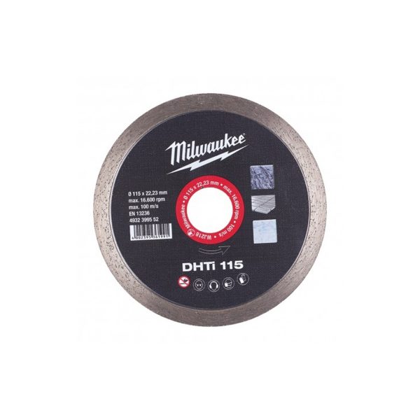 Milwaukee 4932399552 disco diamantato DHTI MM 115