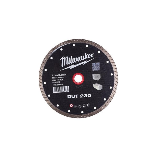 Milwaukee disco diamantato DUT MM 230