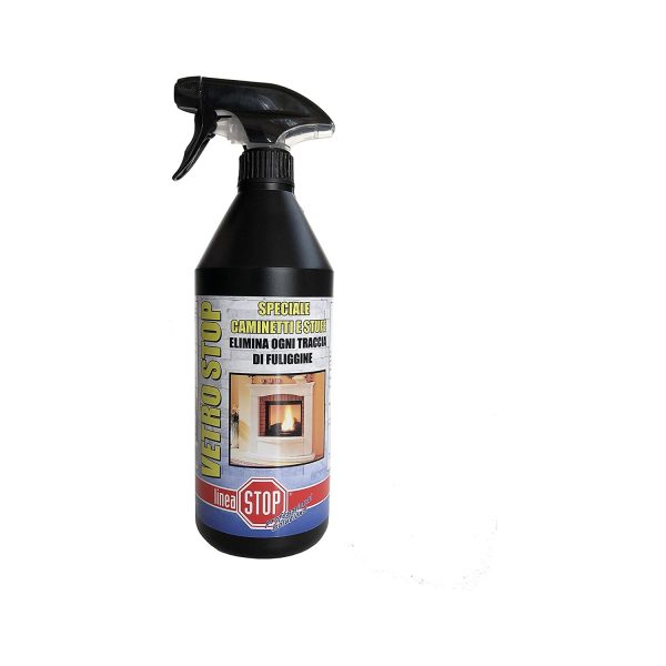 Detergente Vetro Stop per caminetti e stufe ML 750