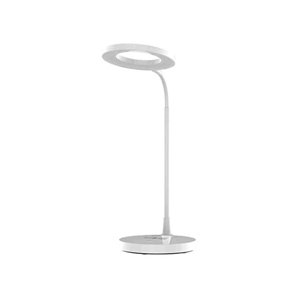 Lampada Led tavolo Iris Ricaricabile illuminazione calda e fredda Luce Quadra