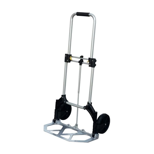 Carrello con piattaforma e manico in alluminio richiudibile max 70 Kg