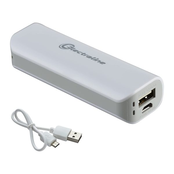 Electraline  500331 Powerbank 2600 MAH Batteria a litio