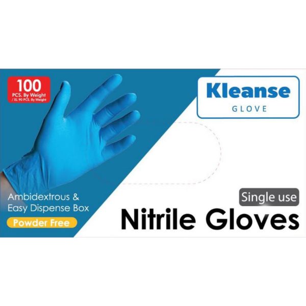 Guanti in nitrile blu New Med Basic 100 PZ senza polvere  – TG XL