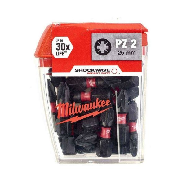 Milwaukee 4932430864 Set Inserti Shockwave PZ 2 mm 25 PZ.25