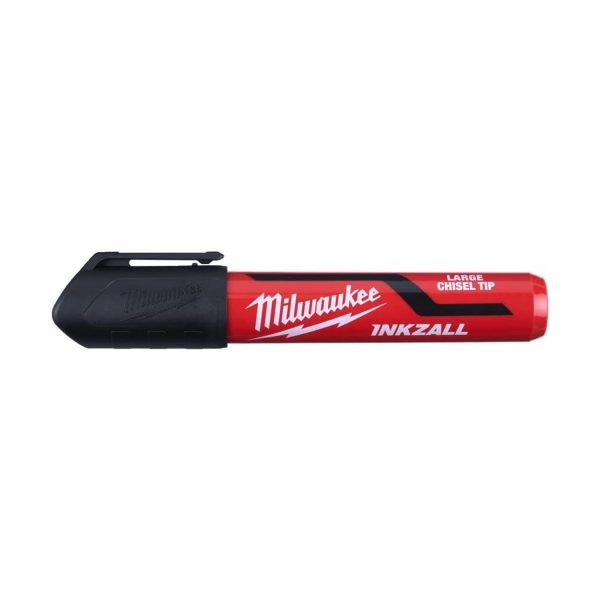 Milwaukee 4932471555 Pennarello Indelebile punta larga L – Nero