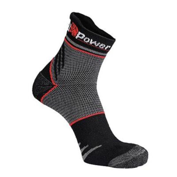 Calza corta Sunny U-Power Tg L/XL Nero